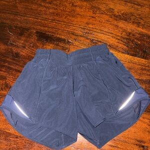 Women's Navy Running Shorts